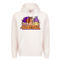 Pale Pink Basketball gnomes Premium Hoodie - NancyCooperArtShop