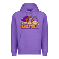 Purple Basketball gnomes Premium Hoodie - NancyCooperArtShop