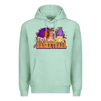 Seafoam Basketball gnomes Premium Hoodie - NancyCooperArtShop