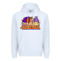 White Basketball gnomes Premium Hoodie - NancyCooperArtShop