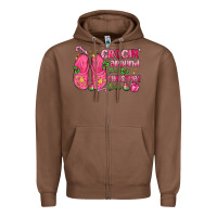Chestnut crocin' around the christmas tree Zipper Hoodie - MaliasSmallBusiness