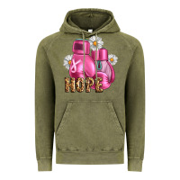 Vintage Olive Breast Cancer Boxing Gloves Vintage Hoodie - Artiststas
