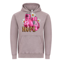 Breast Cancer Boxing Gloves Vintage Hoodie | Teevron
