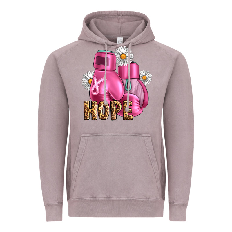 Breast Cancer Boxing Gloves Vintage Hoodie by Artiststas | Teevron