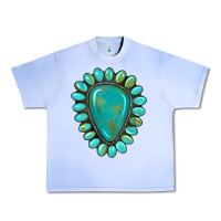 Grape Ice western gemstone turquoise Urban Heavy Tee - Artiststas