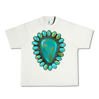 Pistachio western gemstone turquoise Urban Heavy Tee - Artiststas