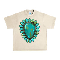 Sandshell western gemstone turquoise Urban Heavy Tee - Artiststas
