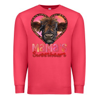 Cardinal mama's sweetheart highland calf Premium Sweatshirt - RanaPortraitStore