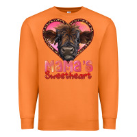 Carrot mama's sweetheart highland calf Premium Sweatshirt - RanaPortraitStore