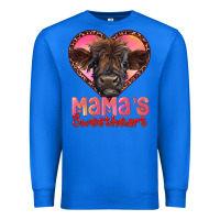 True Royal mama's sweetheart highland calf Premium Sweatshirt - RanaPortraitStore