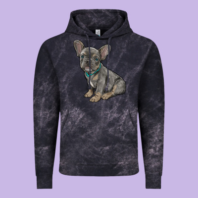 French Bulldog Vintage Hoodie Designed By Ranaportraitstore