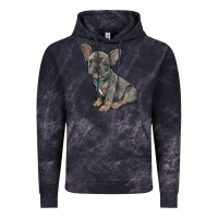 Cloud Black french bulldog Vintage Hoodie - RanaPortraitStore