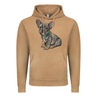 Vintage Camel french bulldog Vintage Hoodie - RanaPortraitStore
