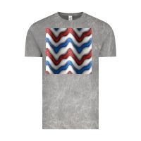 Cloud Rock 4th july stripes seamless pattern Vintage Tee - BundleAndBundleShop