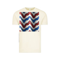 Vintage Arctic 4th july stripes seamless pattern Vintage Tee - BundleAndBundleShop