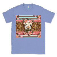 Colony Blue llama and roses glitter Classic Tee - LillyAllenDesigns