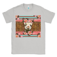 Moon Dust llama and roses glitter Classic Tee - LillyAllenDesigns