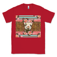 Red llama and roses glitter Classic Tee - LillyAllenDesigns