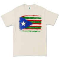 Bone Mexico and Puerto Rico Flag Premium Tee - texasbilliewilder