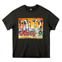 Asphalt salty vibes Heavy Core Tee - texasbilliewilder