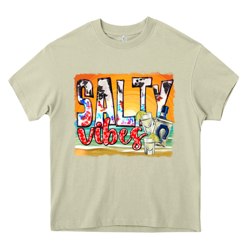 Salty Vibes Heavy Core Tee by texasbilliewilder | Teevron