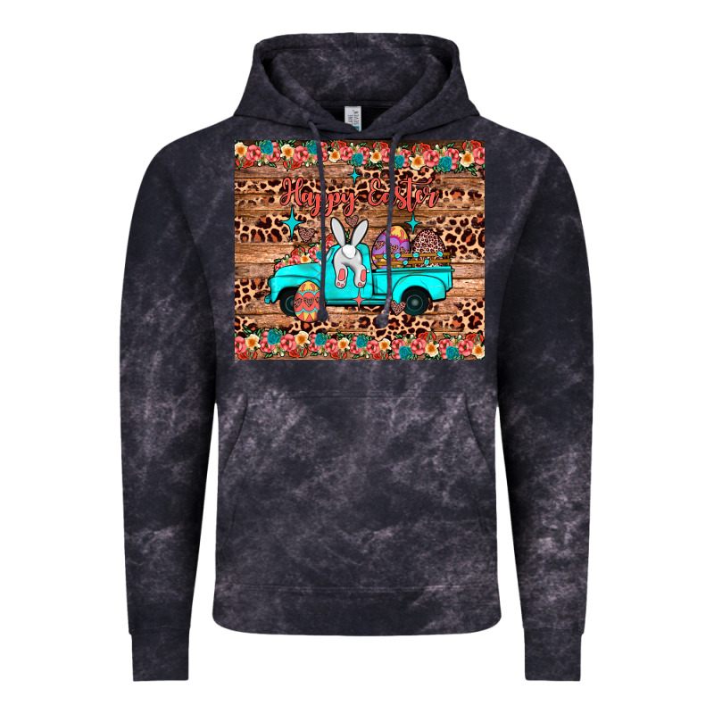 Happy Easter Truck Vintage Hoodie by JahusDesignShop | Teevron
