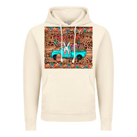 Vintage Artic happy easter truck Vintage Hoodie - JahusDesignShop