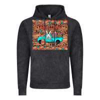 Vintage Black happy easter truck Vintage Hoodie - JahusDesignShop
