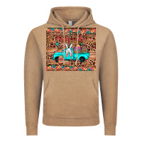 Vintage Coffee happy easter truck Vintage Hoodie - JahusDesignShop
