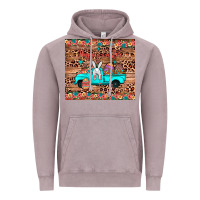 Vintage Zinc happy easter truck Vintage Hoodie - JahusDesignShop