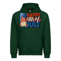 Forest Green Happy 4th of july gnome Urban Hoodie - CowGirlArtShop