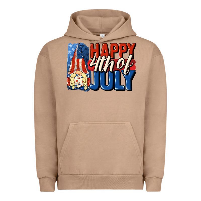 Happy 4th Of July Gnome Urban Hoodie by CowGirlArtShop | Teevron
