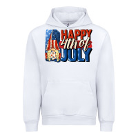 White Happy 4th of july gnome Urban Hoodie - CowGirlArtShop