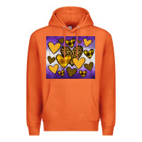 Carrot lakers hearts Premium Hoodie - JahusDesignShop