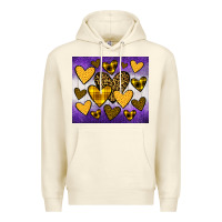 Sandshell lakers hearts Premium Hoodie - JahusDesignShop