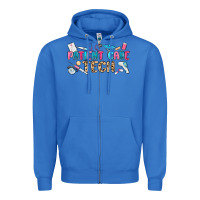 True Royal patient care tech Zipper Hoodie - MaliasSmallBusiness