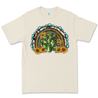 Bone western rainbow with cactus Premium Tee - RanaPortraitStore