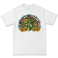 White western rainbow with cactus Premium Tee - RanaPortraitStore