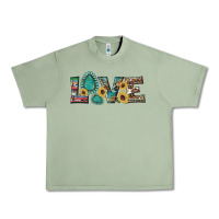 Oil Green western gemstone sunflowers serape leopard turquoise love Urban Heavy Tee - Artiststas