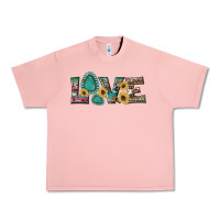 Salmon western gemstone sunflowers serape leopard turquoise love Urban Heavy Tee - Artiststas