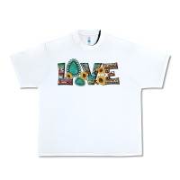 White western gemstone sunflowers serape leopard turquoise love Urban Heavy Tee - Artiststas