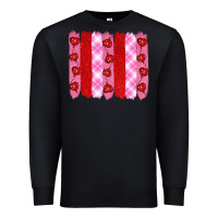 Black valentine's day brushstrokes Premium Sweatshirt - RanaPortraitStore