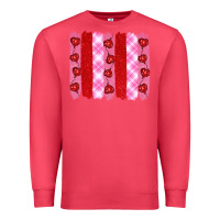 Cardinal valentine's day brushstrokes Premium Sweatshirt - RanaPortraitStore