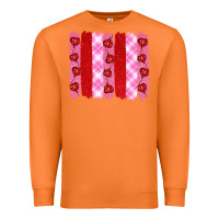 Carrot valentine's day brushstrokes Premium Sweatshirt - RanaPortraitStore