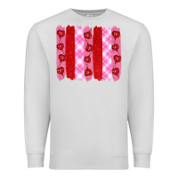 Dove Grey valentine's day brushstrokes Premium Sweatshirt - RanaPortraitStore