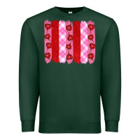 Sports Green valentine's day brushstrokes Premium Sweatshirt - RanaPortraitStore