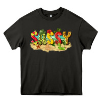 Asphalt sassy beach Heavy Core Tee - texasbilliewilder