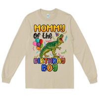 Mushroom mommy of the birthday boy Long Sleeve Tee - MaliasSmallBusiness