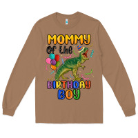 Toasted Coconut mommy of the birthday boy Long Sleeve Tee - MaliasSmallBusiness