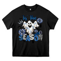 Black Tis' The Season Cheer Ghost Heavy Core Tee - BarkalooDesign